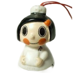 日本ロシュたみちゃん指人形前面