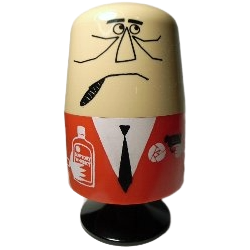 アンクルトリス爪楊枝入れ前面