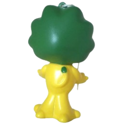 ライオンのライオンちゃんのフィギュア背面